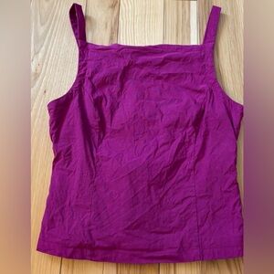 Anthropologie Maeve Linen Blend Tank Top